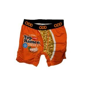 ODD Top Ramen Compression Boxer Brief Shorts Mens Med